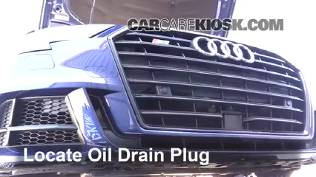 2017 Audi S3 Premium Plus 2.0L 4 Cyl. Turbo Huile Changer l'huile et le filtre à huile